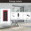 BLACK LORD Treadmill LED Bluetooth Portable Remote Underdesk Walking Pad Home 10
