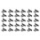 180Pc Solar Panel Frames Water Drained Clip Thickness 30mm PV Panels Auto Remove Stagnant Water Dust Outdoor Tool 2