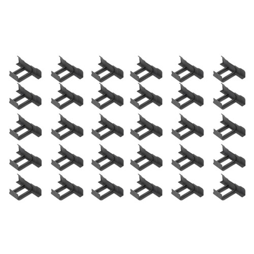 180Pc Solar Panel Frames Water Drained Clip Thickness 30mm PV Panels Auto Remove Stagnant Water Dust Outdoor Tool 1