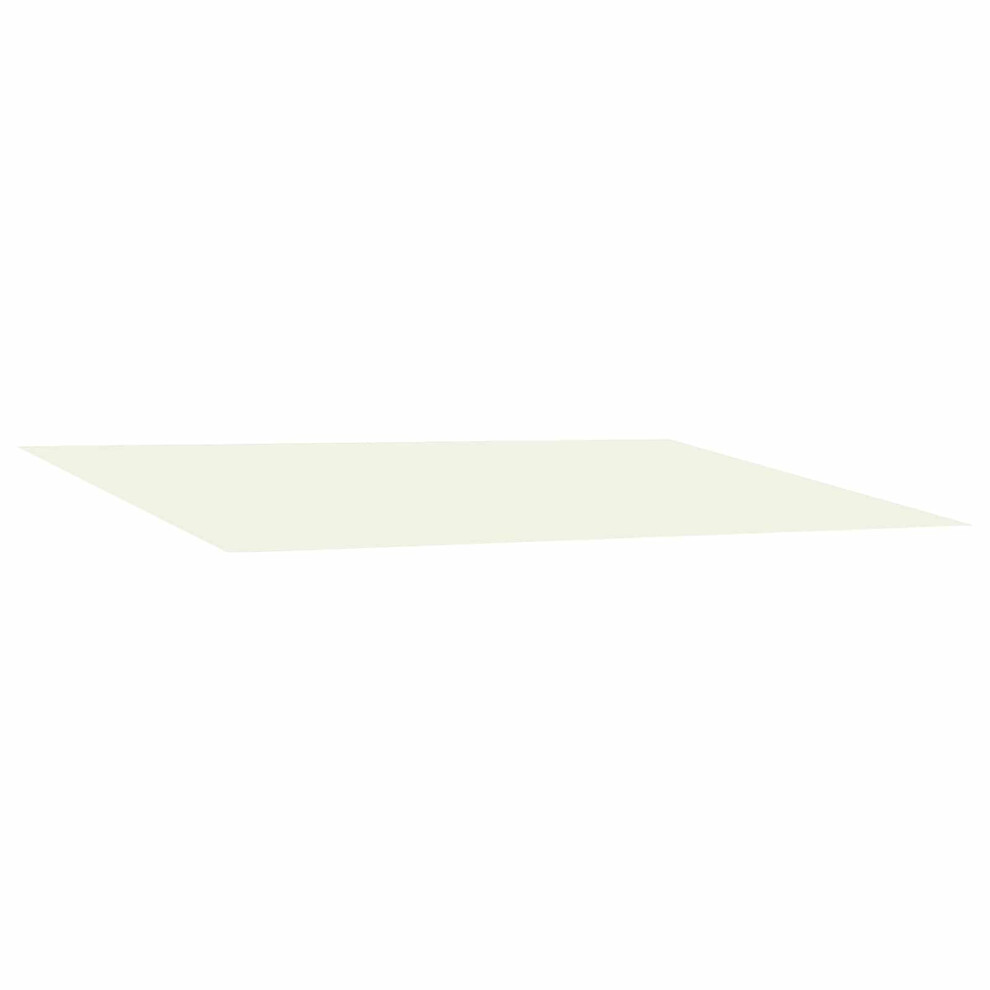 Vidaxl Awning Replacement Fabric Cream 600 X 350 Cm Polyester