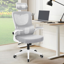 ALFORDSON Mesh Office Chair Fabric Gaming Ergonomic Adjustable Headrest Swivel