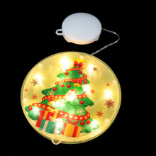1St Decoratief LED Hanglicht Kerst Raamversiering Groen