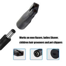 8 Stuks Vervangende Stroomkabels, 5V-Lader en USB-Adapterset voor Alle Soorten Elektrische Tondeuses, Scheerapparaten en Baardtrimmers