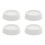4St Wasmachine Voetzoolpads Rubber Antislip En Geluidsdemper 1