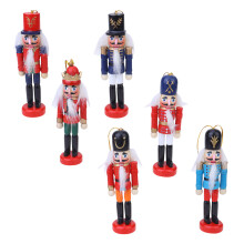 6St Soldaat Notenkraker Ornamenten Voor Kinderslaapkamer