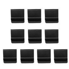 Set of 10 Innovative Aluminum Alloy Cap Fastener Suitable-Black
