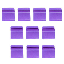 Lot de 10 pinces Ă chapeau en alliage d'aluminium,-Violet
