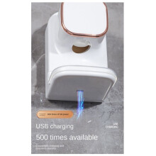 Electric Toothpaste Dispenser, Sensor Automatic Toothpaste Squeezer, Wall-Mounted Bathroom Toothpaste Pump White
