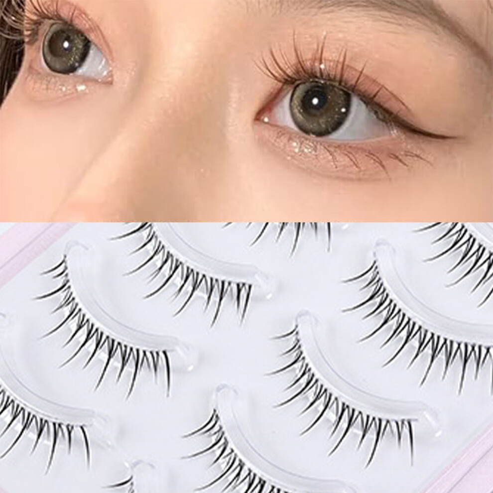 Phui-Pet-Supplies Natural Sunflower Lashes W/ Invisible Band