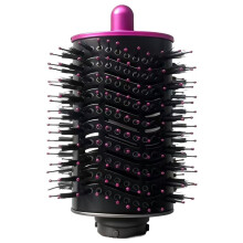 Smoothing Comb Air Nozzle for Airwrap Attachment Volumizing Brush Hot Air Brush Heated Oval Brush Rose Red