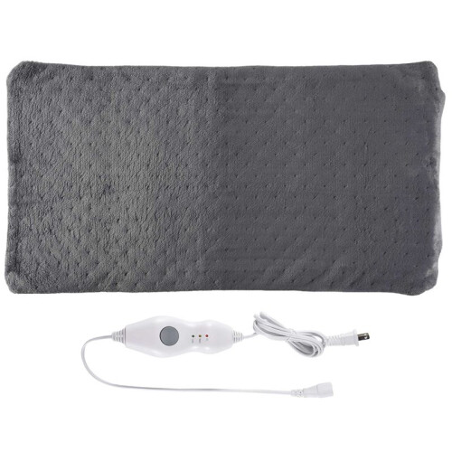 Almofada de Aquecimento EléTrico Extra  para AlíVio de CóLicas e Dores Nas Costas 12 X 24 Polegadas - Calor Suave para Terapia ÚMida e Seca Plug 1