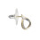 Sterling Silver And Plastic Ear Stud Back Pack of 10, 12mm 3
