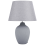 Beliani Table Lamp FERGUS Ceramic Grey 1