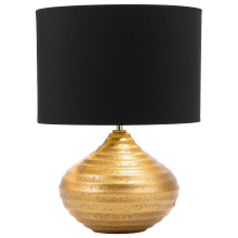 Table Lamp KUBAN Ceramic Gold