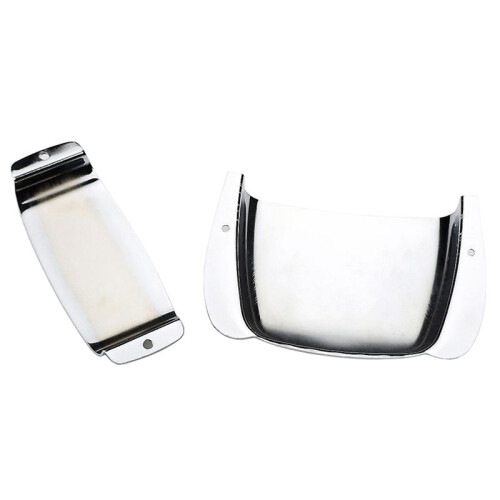Fixed Chrome Bridge Tailpiece for Vintage Electric Guitar Replacement Tool and Cover