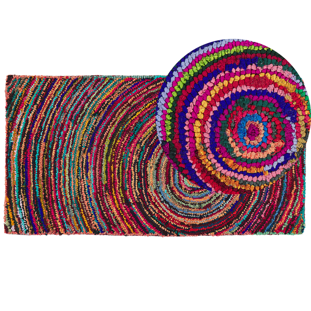 Beliani Rug Malatya Multicolour 80 X 150 Cm