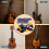 75-Pack Gitarrplektrum med 3 Olika Tjocklekar med Förvaringslåda för Akustisk Gitarr, Elgitarr, Ukulele och Bas 5