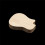 Gitarr Wood Picks Box Gitarrformad Gitarr Pick Förvaring Plectrum Container för Guitar Standard Picks 5