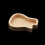 Gitarr Wood Picks Box Gitarrformad Gitarr Pick Förvaring Plectrum Container för Guitar Standard Picks 6