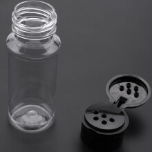 80Pcs 100Ml Spice Salt Pepper Shakers Black Seasoning Jar Can Pepper Bottle Barbecue Condiment Kitchen Gadget Tool