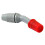 (Plastic spray head (grey red)) Rustproof Garden Sprinkler for Herb Watering 5