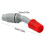 (Plastic spray head (grey red)) Rustproof Garden Sprinkler for Herb Watering 6