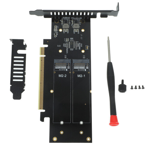 Dual Power .2 -Key Pci-E Adapter Met Goudlaag Contact