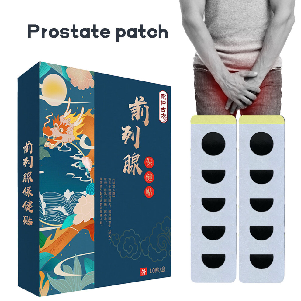 Zhouq-Outdoors 10Pcs Herbal Prostate Patches For Men - Bph Relief