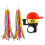 Children Bikes Bells with Handlebar Streamers-red blue yellow 1