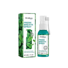 Oralhoe Fresh Breath Spray Oral Cleaning Care Mint Flavor Fresh Fragrance Relieving Breath Odor