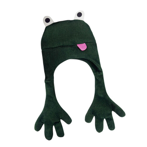 Adorable Animal Cap With Long Legs Plush Polyester Animal Hat