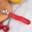 (Red 4 pcs) 4pc Fruit Corer Spoon Set - Melon, Grape Pit Remover Tool 3