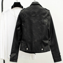 (M) Vintage Women\'s Motorcycle Jacket - Lightweight & Stylish