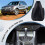 Car Automatic Gear Shift Knob Boot PU Leather Dust Cover 25167524978 for  X5 E53 2000-2006 3