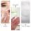 2Sets Multifunctioneel Manicure Palet Wit Acryl Met Ergonomische Ring 6