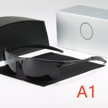 (A3) Aluminium Magnesium polarisierte Sonnenbrille Herren Outdoor Sportbrille UV400