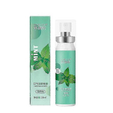 (spearmint) Natural Oral Freshener, 20ml Fruit Flavor Portable Fresh Breath Mouth Spray