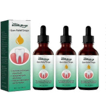 3 Pcs Gum Regrowth Drops, Natural Gum Restore Liquid Mouthwash, Gum Therapy Gel Receding Gum Repair Treatment