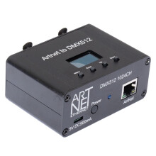 Interfejs Kontrolera OśWietlenia ArtNet DMX 512 Ethernet, 2 WszechśWiaty