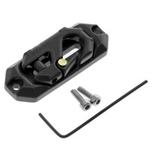 Herramienta de RecuperacióN de Gancho de Cabrestante de Metal con Placa de Montaje de Control de Cabrestante Adecuada para Coche Trepador de Control