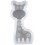 Animal Silikonform, DIY Silikonljusform, 3D-Form (Giraff) 1