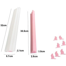 Little Cat Tube Column Silicone Soap Candle Mold Embed Soap Making Supplies Silicone Mold for Soap