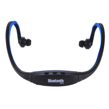 Kompatible BS19 Sport-Bluetooth-Stereo-In-Ear-Kopfhörer mit Freisprechfunktion (Farbe: Dunkelblau): Überraschungsgeschenk in Dunkelblau