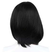 2X Short Front Human Hair Wigs Brazilian Remy Hair Bob Wig with Pre Plucked Hairline