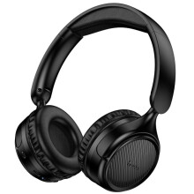 Cluasáin Gan Sreang Bluetooth Éisteachta Comhoiriúnacha HOCO W66 (Dubh): Bronntanas Iontas W66 (Dubh)