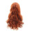 Peruca Dianteira de Renda de 24 Polegadas, Cabelo Humano Liso e Crespo, com Sensação de Cabelo Sintético, Peruca de Rolo Ondulado Longo Natural 1