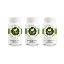 Voedingssupplement Herbal D-tox Pueraria Mirifica - 300 capsules x 500 mg – Comfort, Vrouwelijk Evenwicht en Rijpheid
