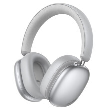 Cluasáin Bluetooth Éisteachta Cliste ANC Comhoiriúnacha le Cealú Torainn HOCO W63 (Airgead): Bronntanas Iontas airgid