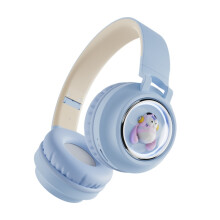 Cluasáin Bluetooth Thar-Chluas Q1 Comhoiriúnacha Monster Kids (Gorm): Bronntanas Iontas Gorm