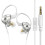 Συμβατά ακουστικά QKZ AK3 FiLe In-Ear με δυνατά μπάσα, ενσύρματα χειριστήρια και μικρ 1